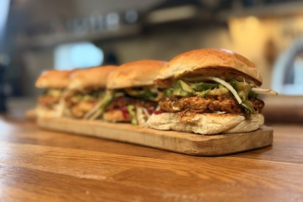 tempeh burger