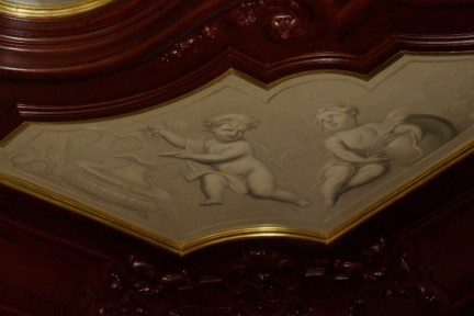 Engelen op het plafond