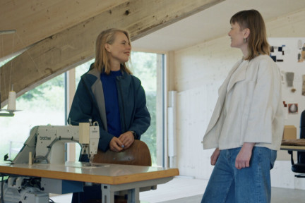 Marieke gaat langs bij duurzame modeontwerper Joline Jolink