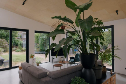 Strakke woonkamer Den Haag