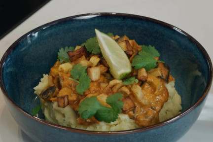Aubergine curry