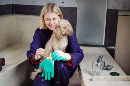 Kate de bouwkeet: creatief klussen met restmateriaal