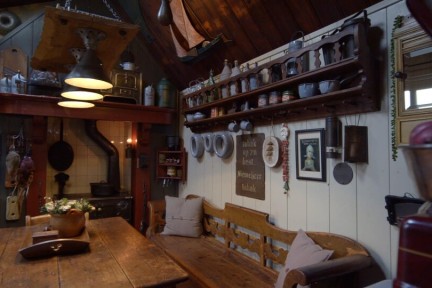 Een huis waar je terug gaat naar grootmoederstijd