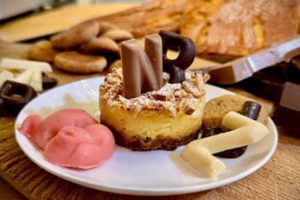 Sinterklaas cheesecakejes
