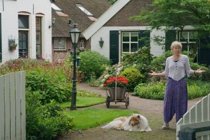 Kleurrijke bloementuin van Nynke