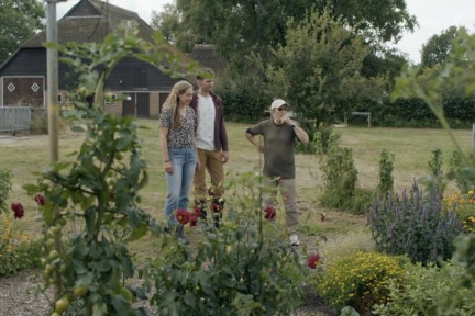 Alain bij Kirsten en Dirk die eerst top-roeiers waren