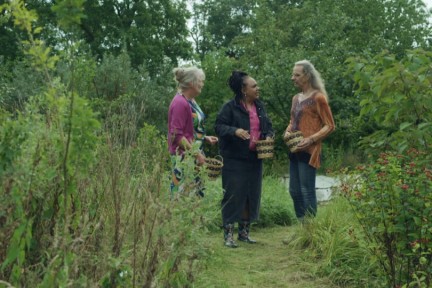 Sharon in een voedselbos