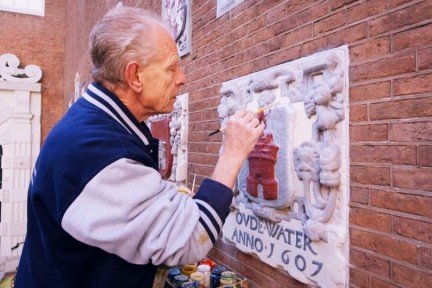 Restauratie gevelstenen Amsterdam