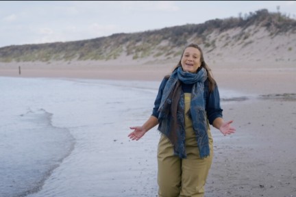 Natuurgids Kim op Brouwersdam