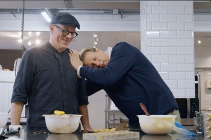 Leon bij chocolatier