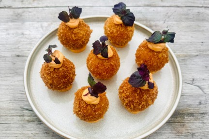 Kimchi-kaas bitterballen