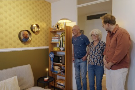 De logeerkamer van Agnes en Cor