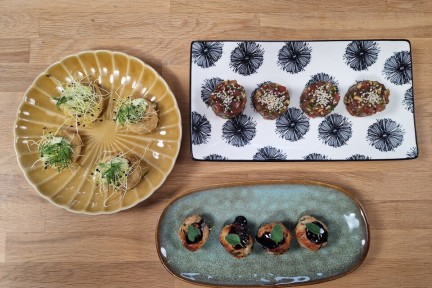 Drie amuses voor kerst