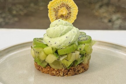 Kiwi kerstdessert