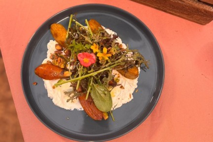 Geklopte bietjes met ricotta