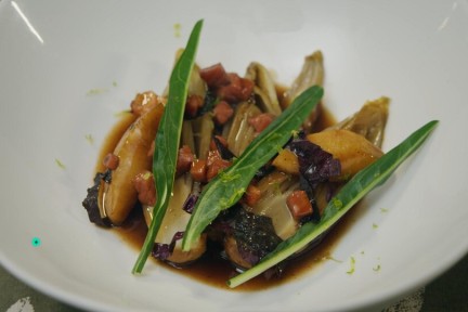 Witlof met appelstroop