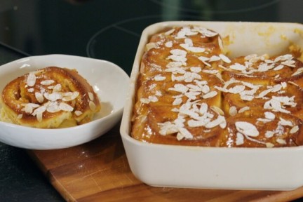 Broodjes met appel en kaneel