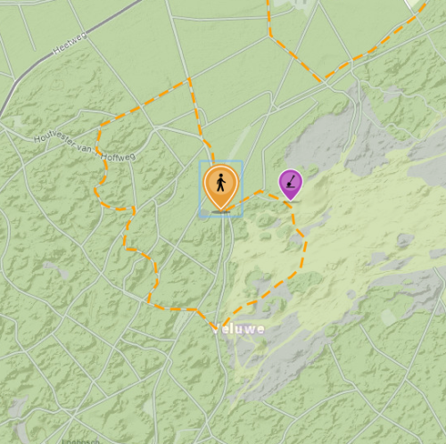 Wandelroute Kootwijkerzand