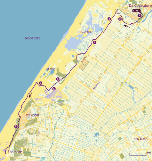 Route Duinen van Texel