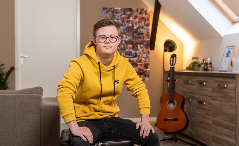 Timo (23), facilitair medewerker | Foto: Marjon Lukje