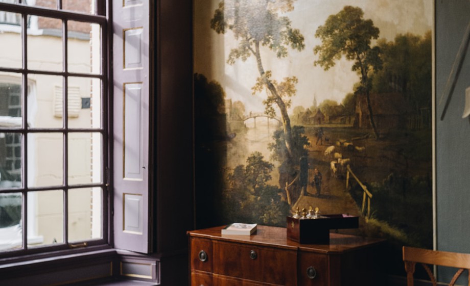 De werkkamer van Frans van Eysinga | Foto: Marjon Lukje