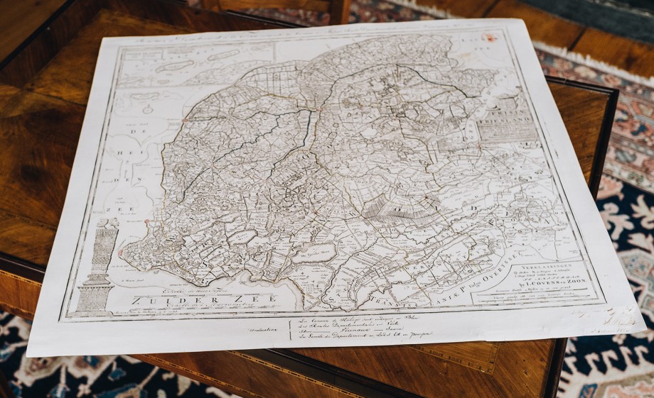 Werkkamer in Huis van Eysinga | Foto: Marjon Lukje