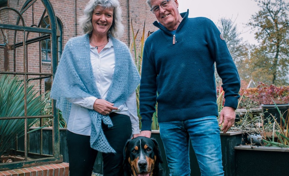 Bewoners Klaas en Diane wonen in een kerkje | Foto: Sheena Schouwink