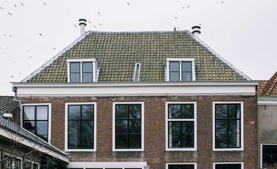 Achterzijde monumentale pand in Middelburg | Foto: Sheena Schouwink 