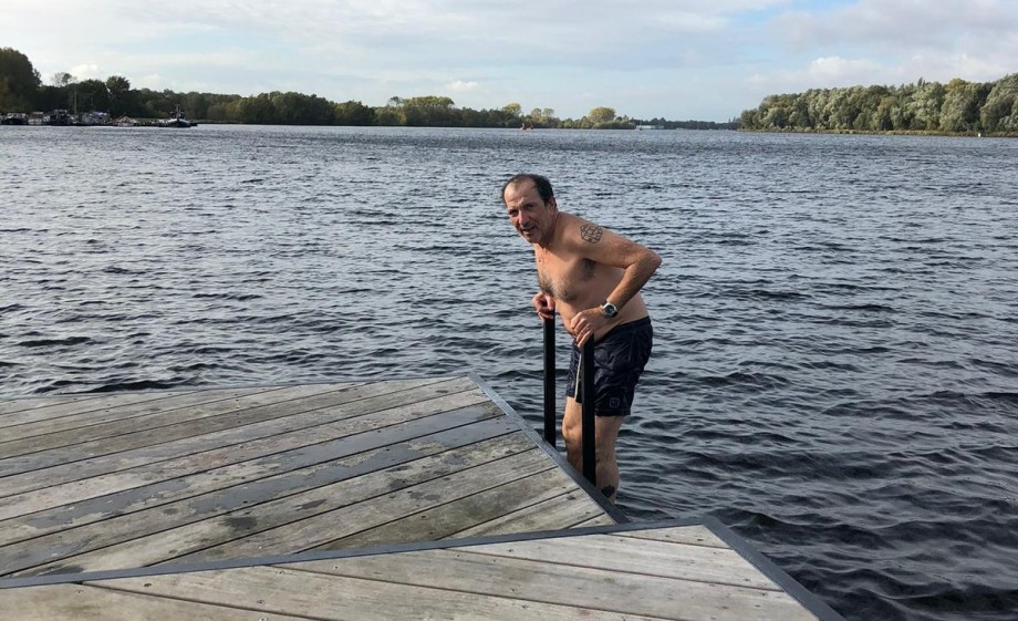 Alain Caron in De Nieuwe Meer | Foto: Alain Caron 