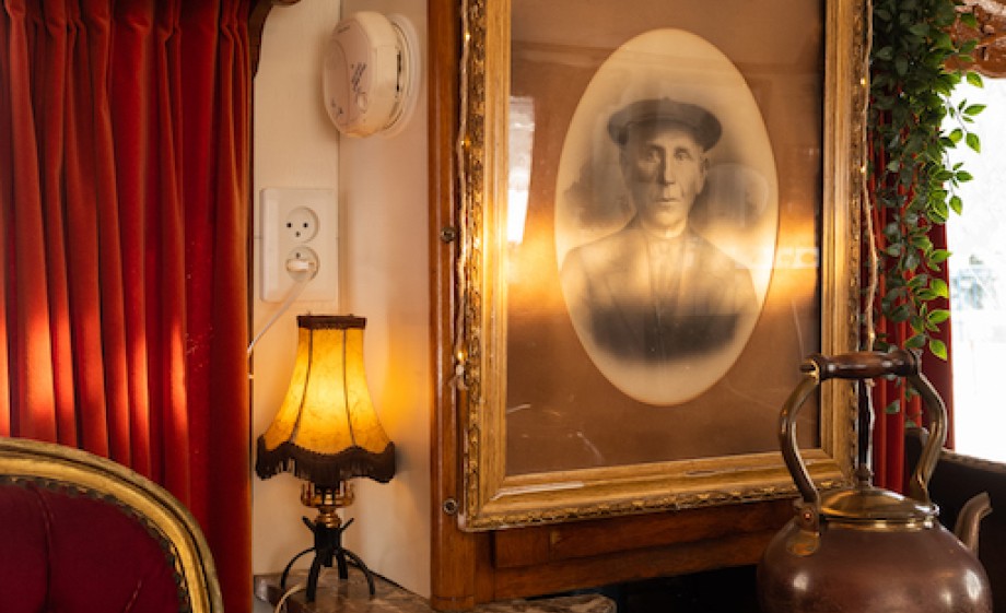 Foto van oorspronkelijke bewoner van de woonwagen | Foto: Marjon Lukje