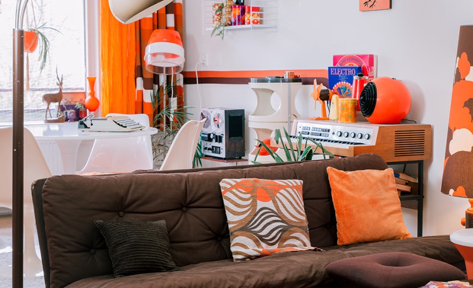 Vintage jaren zeventig huis | Foto: Sheena Schouwink