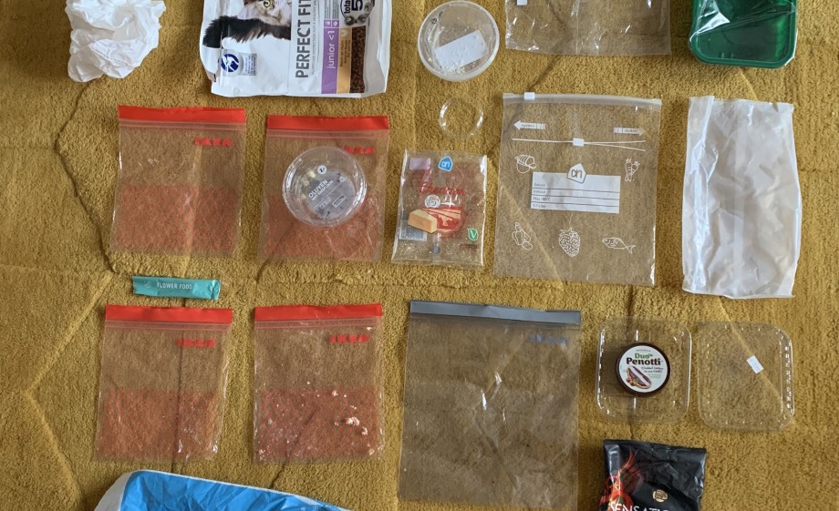 Pucks oogst aan de start van de challenge