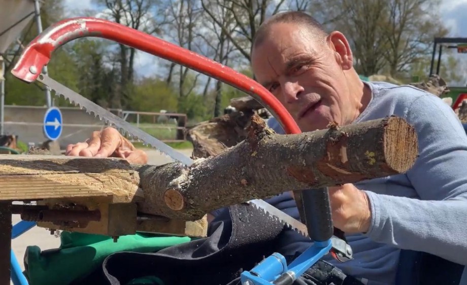 Aan het werk op zorgboerderij de Rokker | Foto: Zorgboerderij de Rokker