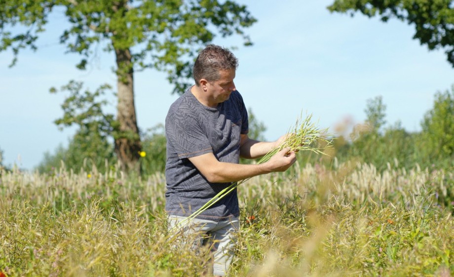 Geert op het land | Foto: eigen bezit