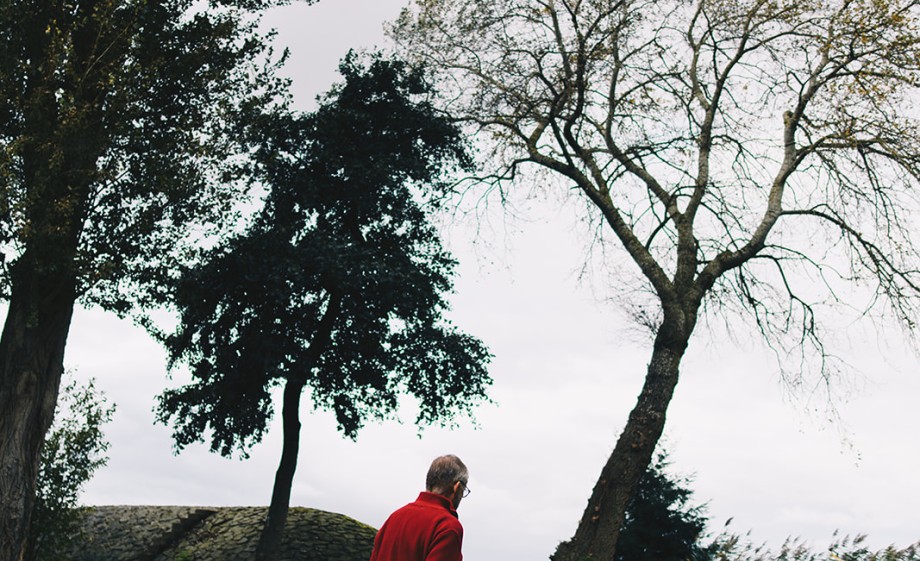 Johan houdt enorm van deze plek | Foto: Marjon Lukje