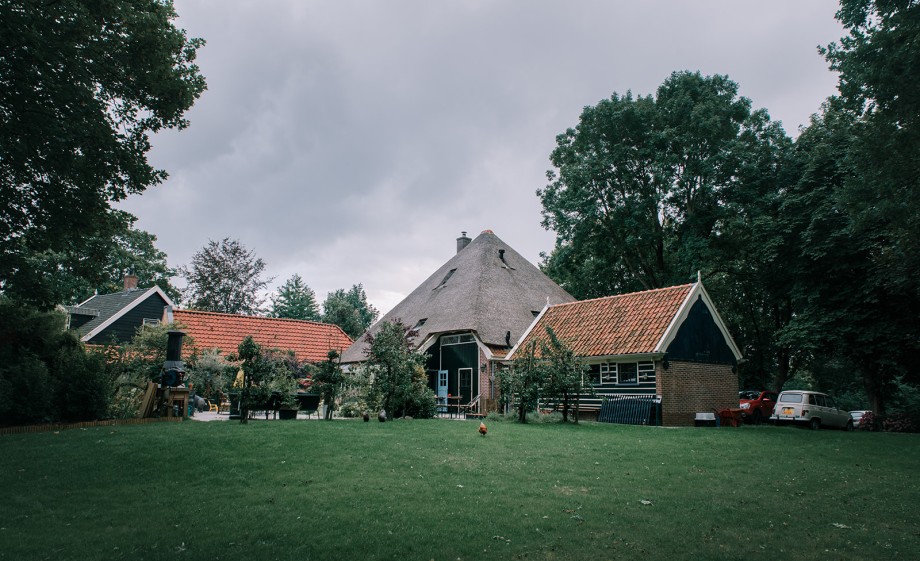 Veel grond rondom het huis | Foto: Sheena Schouwink