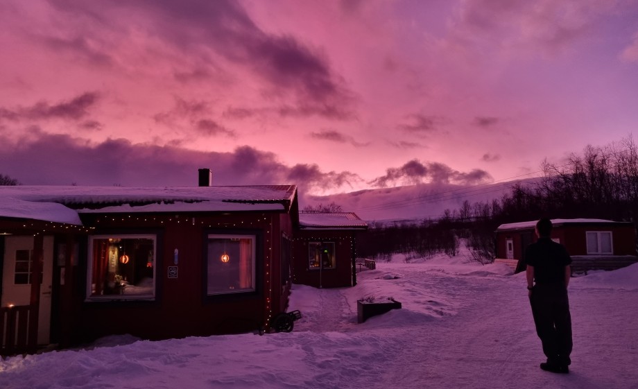 Marieke Eyskoot ziet de meest betoverende luchten in Lapland | Foto: Marieke Eyskoot
