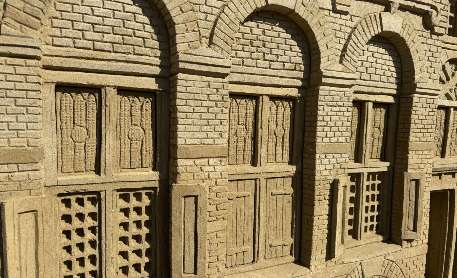 Het eindresultaat van het werk van zandbeeldhouwer Maxim Ganzendam | Foto: BinnensteBuiten