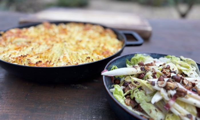 Cottage Pie met lofsalade