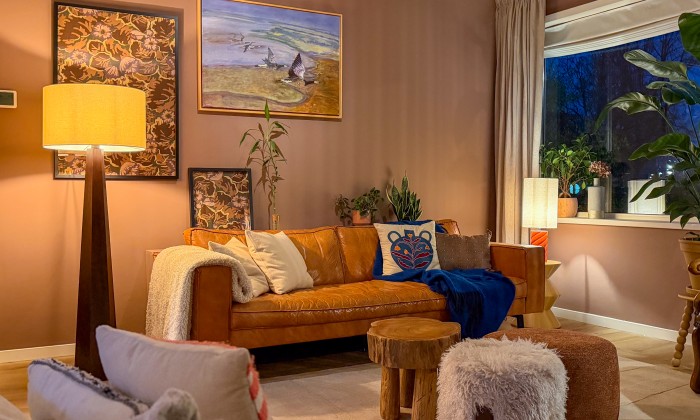 Metamorfose woonkamer - Theo-Bert Pot