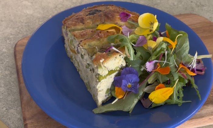 Frittata met oude kaas