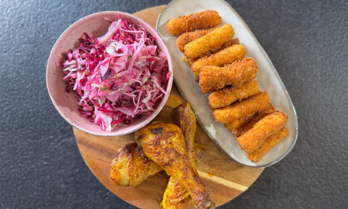 Aardappelkroketjes met kip - Ramon Brugman