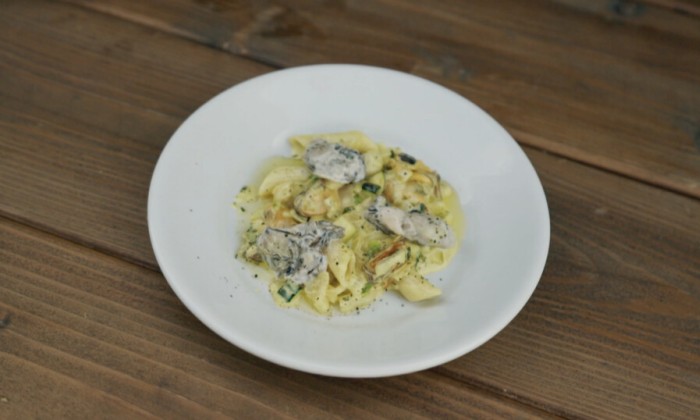 pasta met mosselen