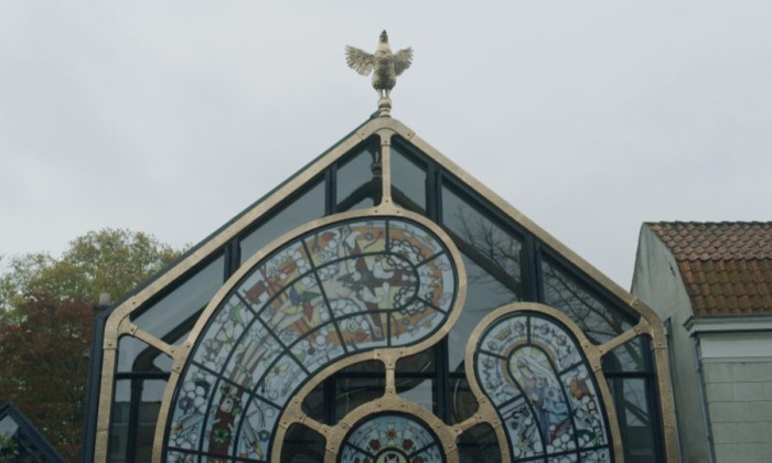 Oude kerk in Dordrecht