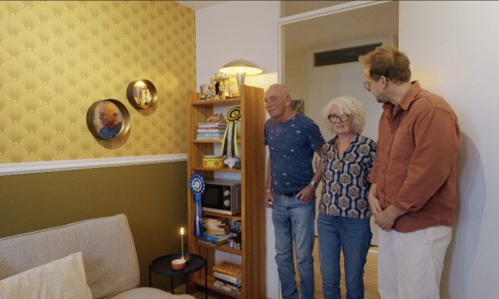 De logeerkamer van Agnes en Cor