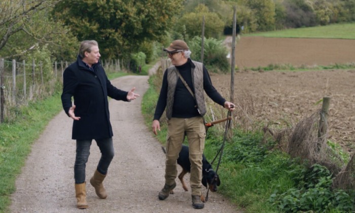 Leon met truffelhunter André