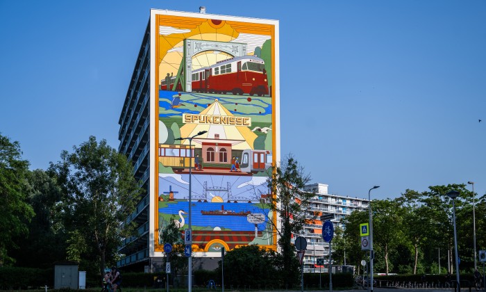 Muurschildering - Foto: Robert Oosterbroek