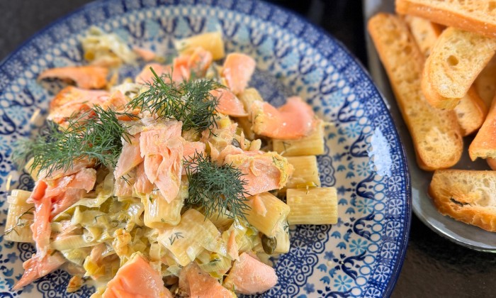 Pasta met zalm - Ramon Brugman