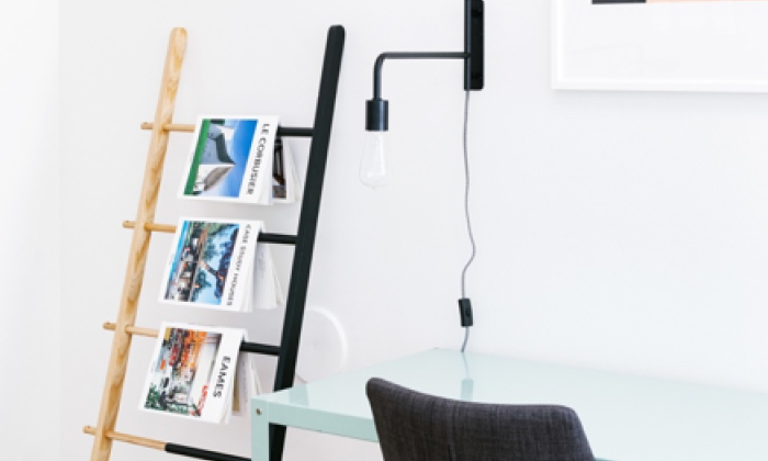 Lichte thuiswerkplek