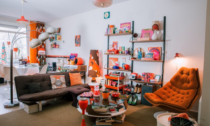 Vintage jaren zeventig huis | Foto: Sheena Schouwink